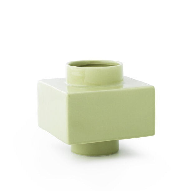 Deko objects stor vase, Sage - H16 cm.